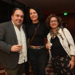 André Ângulo, Carol Pacini e Elaine Carrilho - Diretora do Museu Casa de Benjamin Constant