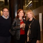 Bruno e Jackie Stern ao lado de Kate Lyra