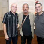 Raul Leal, Chico Cunha e Alberto Saraiva