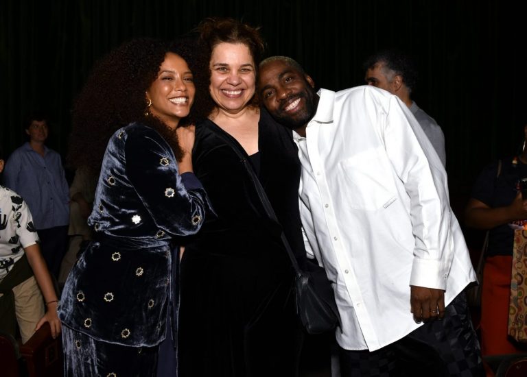 Taís Araujo, Isabel Teixeira e Lázaro Ramos