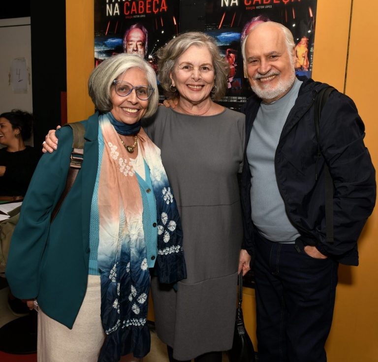 Lúcia Murat, Irene Ravache e Edison Paes de Melo Filho