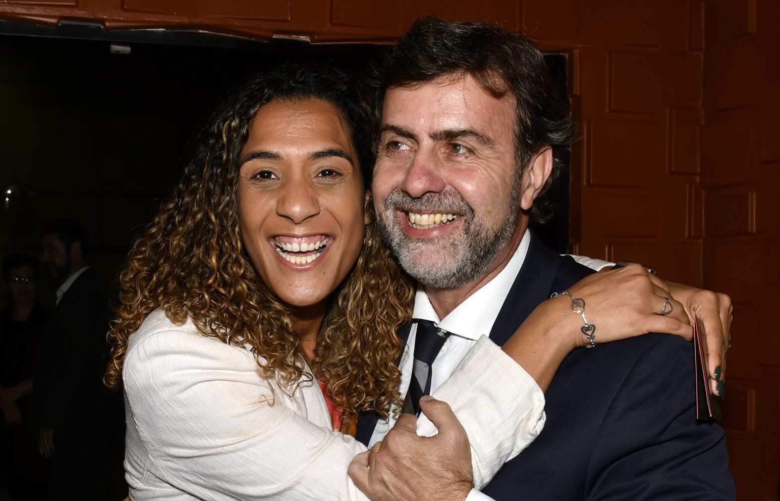 Anielle Franco e Marcelo Freixo - Presidente da Embratur