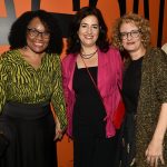 Claudia Rocha, Ana Teles da Silva e Daniela Matera - diretora do Museu Nacional de Belas Artes