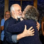 O casal Edison Paes de Mello Filho e Irene Ravache