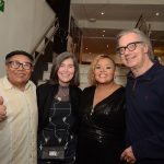 Renato Piau, Carol Rosman, Alma Thomas e Bernardo Vilhena