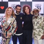 Vera Fischer, Cande, Patrícia Pillar e Antonio Pitanga