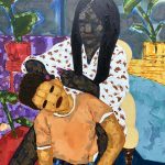 Amor e afeto, acrílica sobre tela