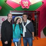 André Marini e Mariah Marini com  Gustavo Gasparani