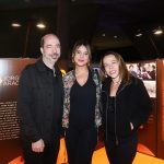 André Marini, Louise Heine e Daniela Santa Cruz