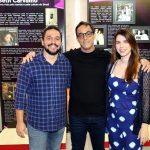 Leandro Diaz, Alexandre Americano e Renata Castello