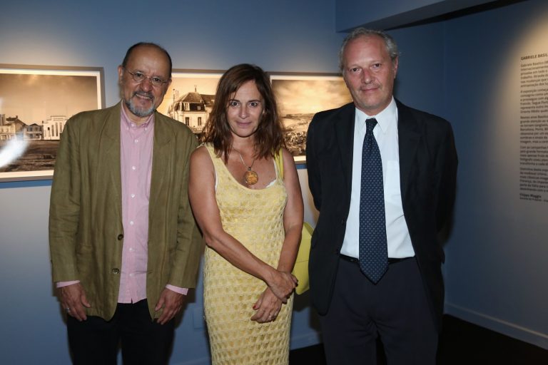Joaquim Marçal, Alessandra Vannucci e Massimiliano Iacchini (Consul Geral da Italia)