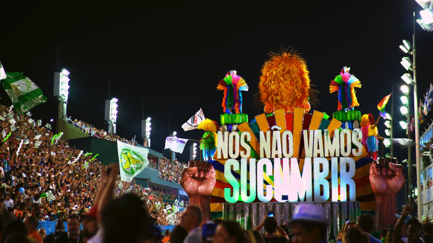 Carro de resistencia LGBTQIA na Mocidade Independente 2020