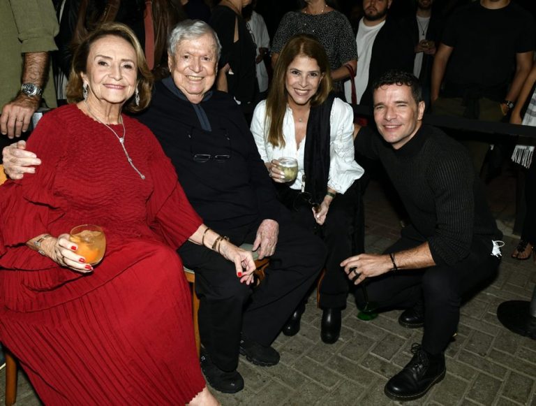 Lucinha Araújo, Boni , Lou de Oliveira e Daniel de Oliveira