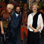 Soraya Ravenle, Gregorio Duvivier, Flávio Bauraqui e Ana Lúcia Tores