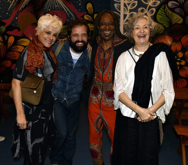 Soraya Ravenle, Gregorio Duvivier, Flávio Bauraqui e Ana Lúcia Tores