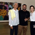 _DSC3937 Manoel de Almeida , Rafael Baron e Marina Provenzzano - Exposição MEU LUGAR de RAFAEL BARON na Galeria Anita Schwartz - SET 2024 - CG