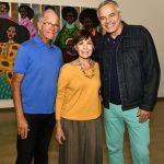 _DSC3992 Leoncio e Anita Schwartz e Vincent Kieffer - Exposição RAFAEL BARON - SET 2024 - CG