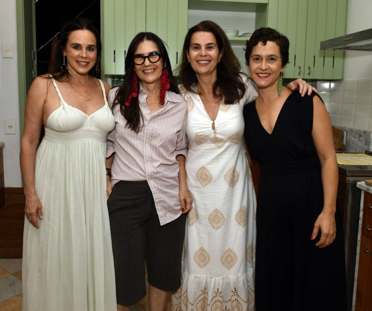 Ana Stewart, Glaucia Leme, Leila Bittencourt e Celina Portella