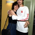 Carol Jabor e seu filho João Jabor Arraes