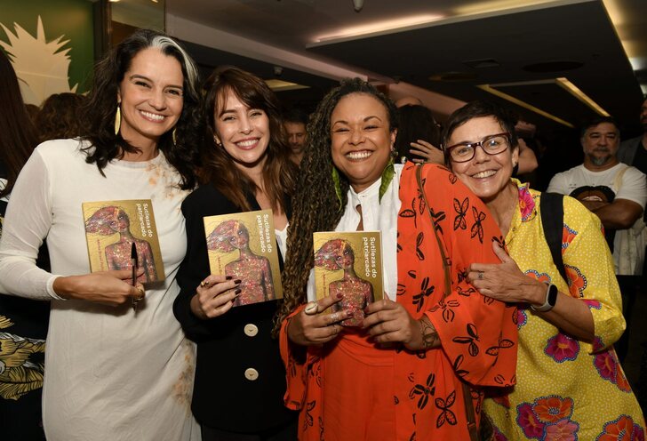 Isabelle Borges , Claudia Nina , Luana Rodrigues e Anna Claudia Ramos