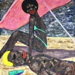 Fim de tarde, óleo sobre tela