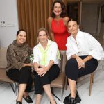 Giselle Borja , Simone Birmarker, Gabriela Marinho e Renata Araujo