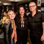 Juliana Peres,  Mariana Torres e Fausto Galvão