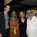 Luiz Fernando Coutinho, Teresa Cristina, Liège Monteiro e Luiz Fernando Lobo