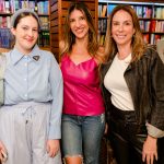 Raquel Fejgiel,  Carla Frankovsky e Carina Freitas
