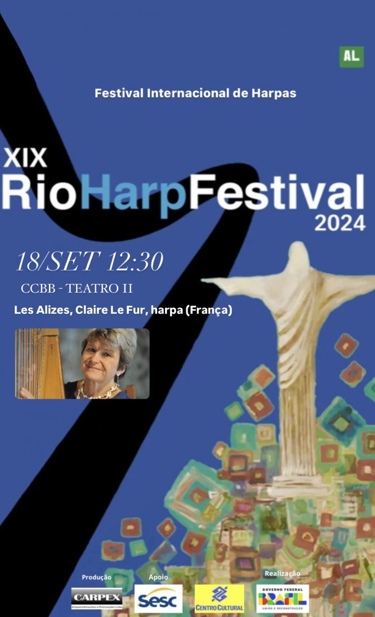 XIX Rio Harp Festival – Programação de Hoje no Centro Cultural Banco do Brasil