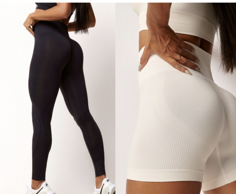 Moda fitness com cortes modeladores da Angê e Donna Carioca