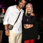 Vandré Silveira e a DJ Nicole Nandes