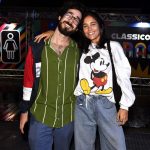 Léo Israel e Victoria Rocha