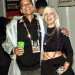 Luiz Menna Barreto e DJ Nicole Nande