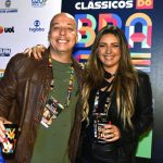 O casal Peck e Andrea Mecenas