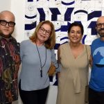 _DSC6357 Alexandre Sá , Laura Burnier , Fernanda Leme e Romildo Silva Filho - Exposição FERNANDA LEME - OUT 2024 - CG