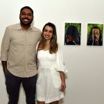 _DSC6390 O casal Rubem Moreira e Ana Paula D'Almeida - Exposição FERNANDA LEME na Z42 ARTE - OUT 2024 - CG