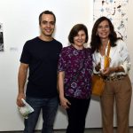 _DSC6396 Eduardo Braga , Tania Beyda e Marise Burlamaqui - Exposição FERNANDA LEME na Z42 ARTE - OUT 2024 - CG