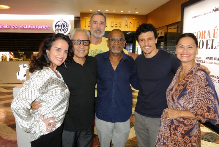 Arlete Hringer, Neil Brasil,Marcelo Brou,Iron Gomes,Marcéu Pierrotti e Magda Cotrofe