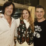 Hudson Senna, Camila Appel  e Carmo Dalla Vecchia