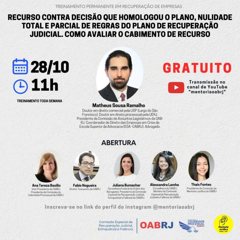 Treinamento Permanente em Recuperação de Empresas