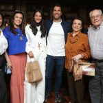 Emilia Chehuen, Mara Sarahyba, Larissa Chehuen, Flavio, Adely e José Luiz Sarahyba