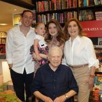 Felipe Saadia, Sofia e Giovanna Niskier Saadia e Ruth e Arnaldo Niskier