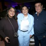 Preta Gil, Monica Silva e Jorge Perlingeiro