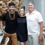 Daniel Sel Sarto, Hazel Fischdick e Cacau Hygino