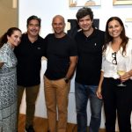 Flavia e Carlo Malta , Ricardo Kimaid , Luiz Eduardo Portella e Juliana Kimaid