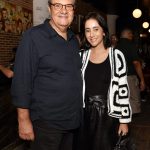 O casal Luiz Oscar Niemeyer e Antonia Leite Barbosa