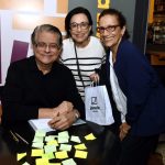 Flavio Marinho , Maria Lucia Rangel e Beth Ritto