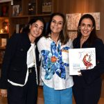 Viviane Badaró , Patricia Secco e Yrys Albuquerque