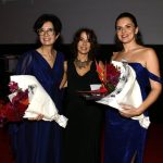 Priscila Bonfim , Emmanuelle Boudier e Kseniia Proshina